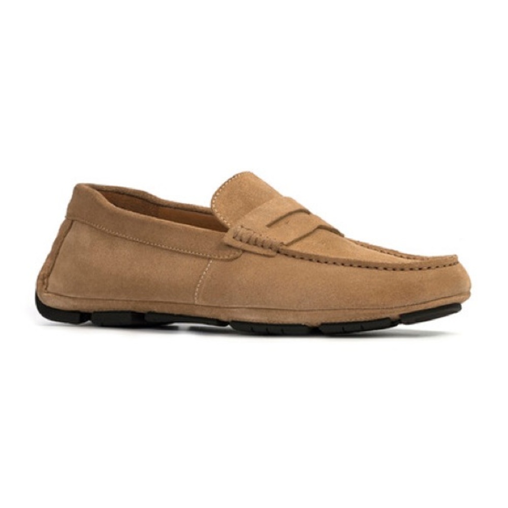 Anthony Veer Men's Cruise Driver Slip-On Leather Loafers- Size 11.5